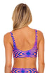 Luli Fama Puerto Aventura REVERSIBLE TIE FRONT TANK TOP